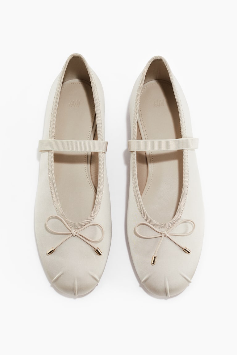 Satin Mary Janes