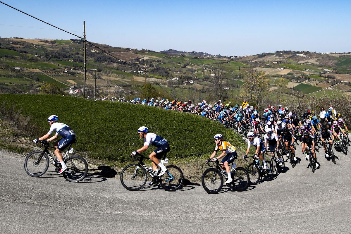 Settimana Internazionale Coppi e Bartali 2021 36th Edition 2nd stage Riccione Sogliano al Rubicone 163 km 24032021 Scenery photo Roberto BettiniBettiniPhoto2021