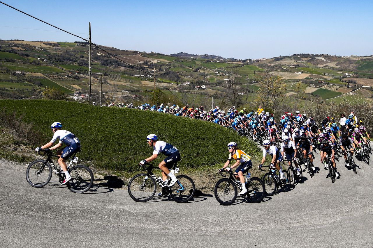Settimana Internazionale Coppi e Bartali 2021 36th Edition 2nd stage Riccione Sogliano al Rubicone 163 km 24032021 Scenery photo Roberto BettiniBettiniPhoto2021