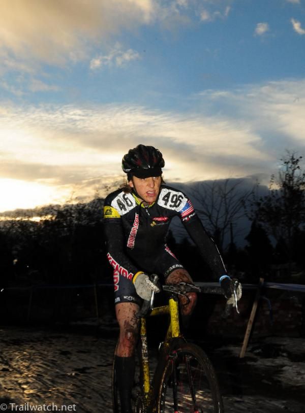 Endurance racer Even Plews (Kenda) riding in the top 20.
