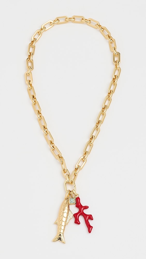 Barrier Necklace - Gold