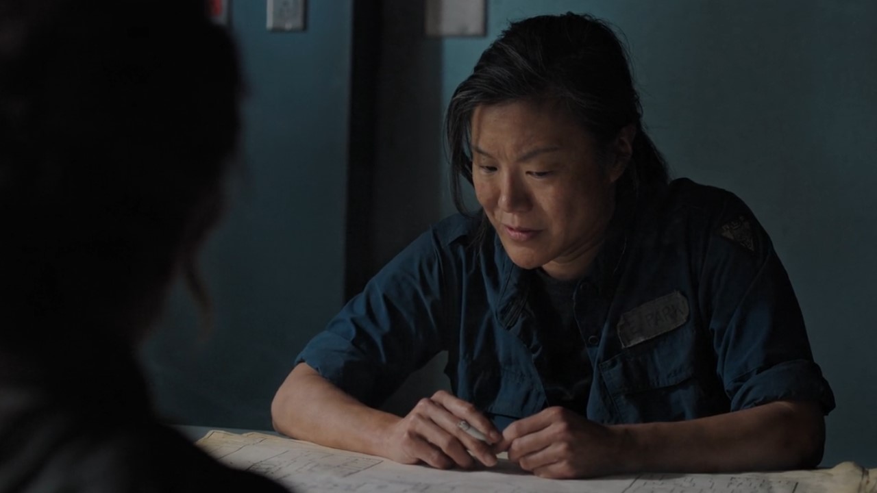 Hettienne Park as Elise Park on The Last of Us 2x5.
