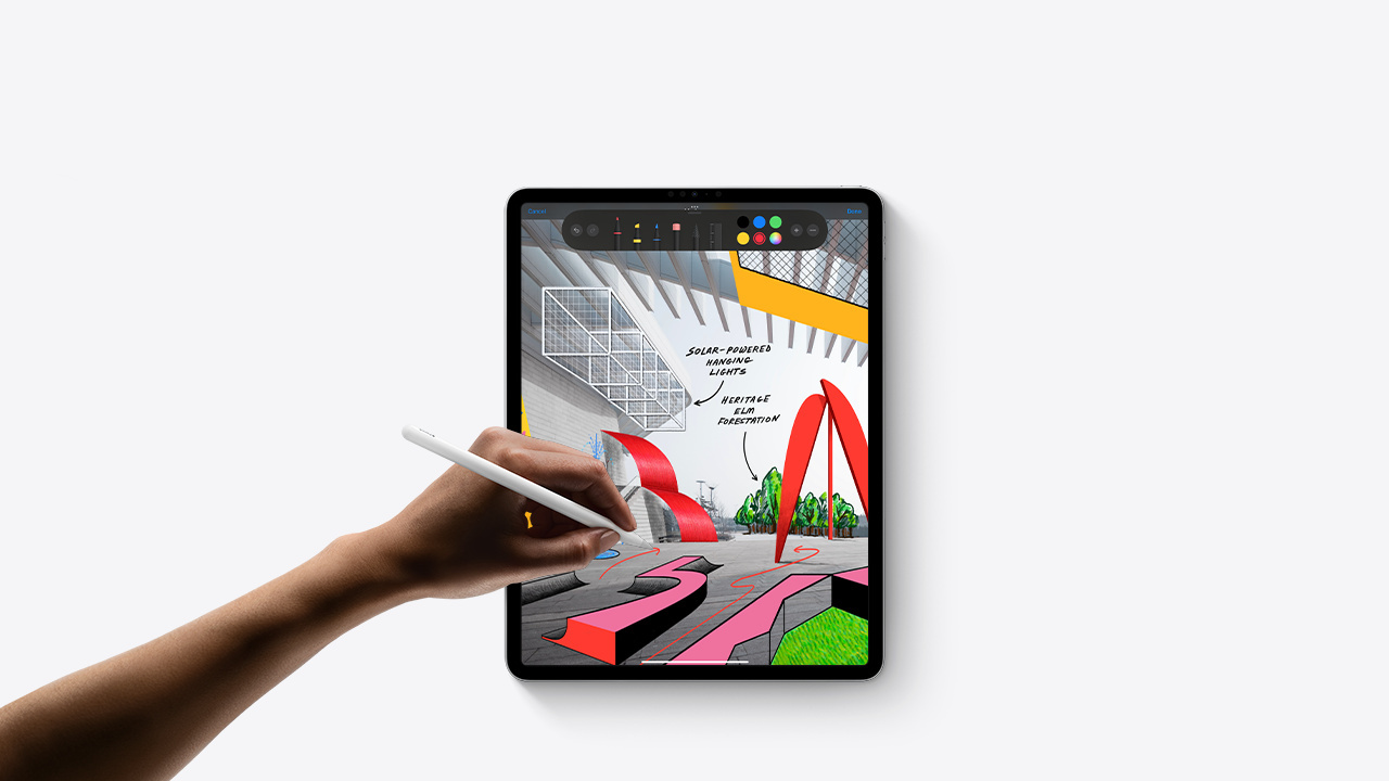 Apple iPad Pro 12,9 with Apple Pencil 2