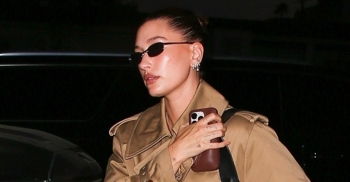 Hailey Bieber Wore the Non-Black Shoe Development You Ought to Be Sporting