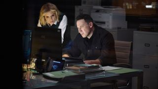 Dr Nikki Alexander (EMILIA FOX); Jack Hodgson (DAVID CAVES) in Silent Witness season 28