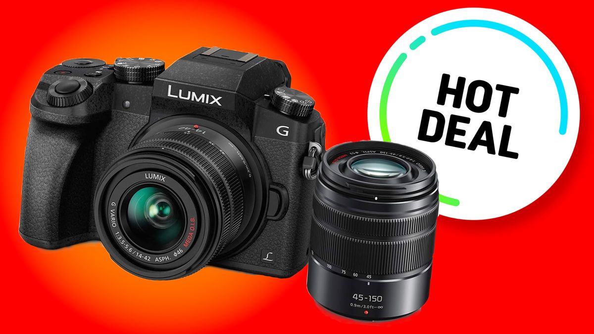 Mega deal: twin lens Panasonic Lumix G7 4K camera kit is just $547.99 ...