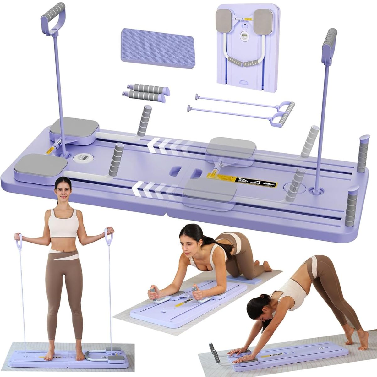 amazon pilates board in purple