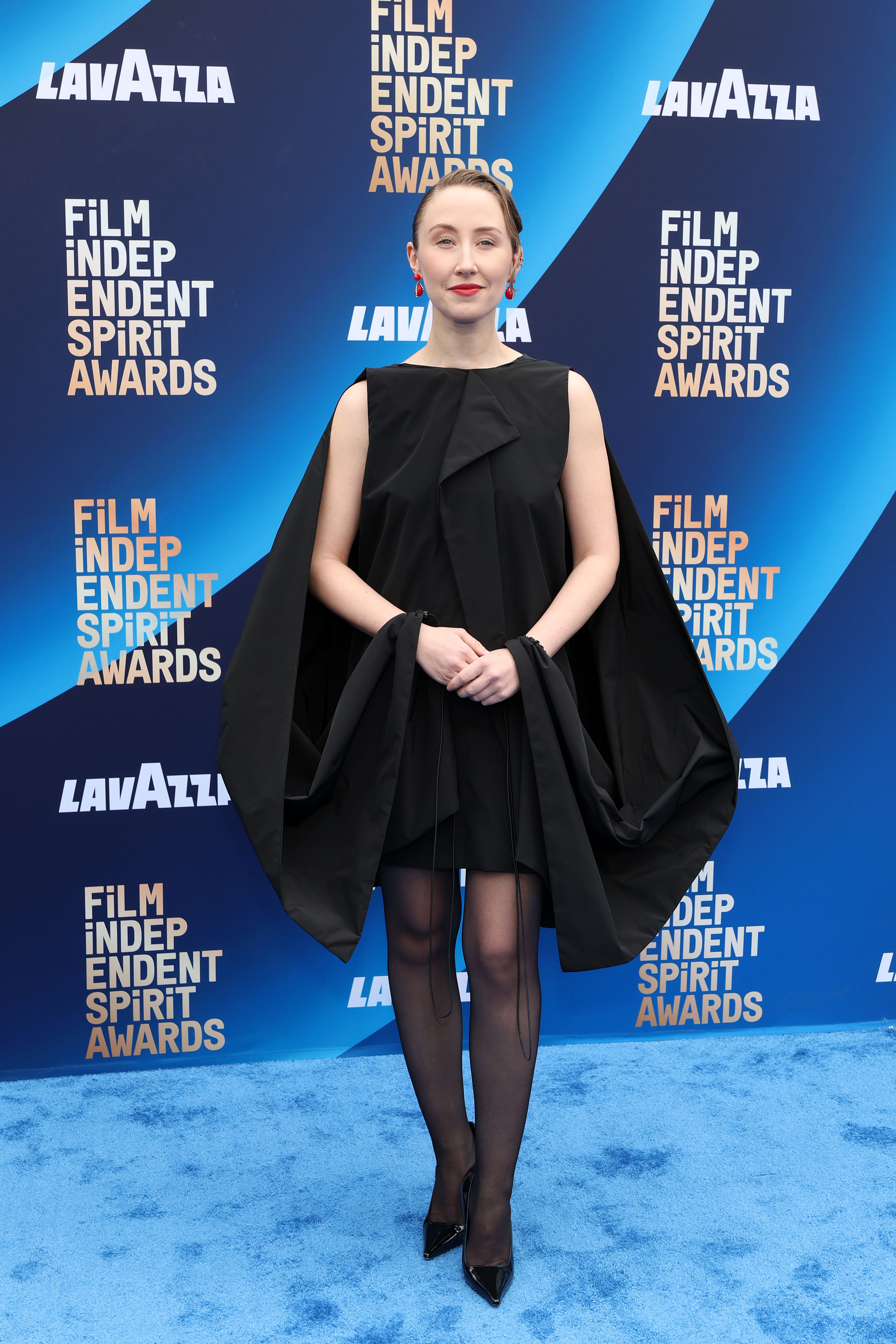 LOS ANGELES, CALIFORNIA - FEBRUARY 15: Erin Doherty attends the 2026 Film Independent Spirit Awards at Hollywood Palladium on February 15, 2026 in Los Angeles, California. (Photo by Monica Schipper/Getty Images)