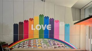 Epcot Pride Mural