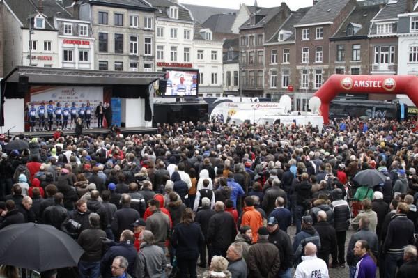 The start in Maastricht