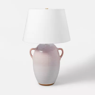 large table lamp with ceramic base