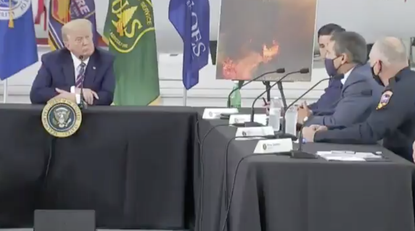 President Trump and California officials discuss wildfires and climate change.