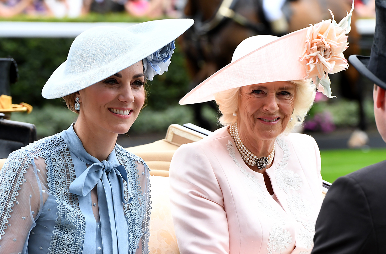 Duchesses Kate and Camilla stun in matching festive outfits | Woman & Home