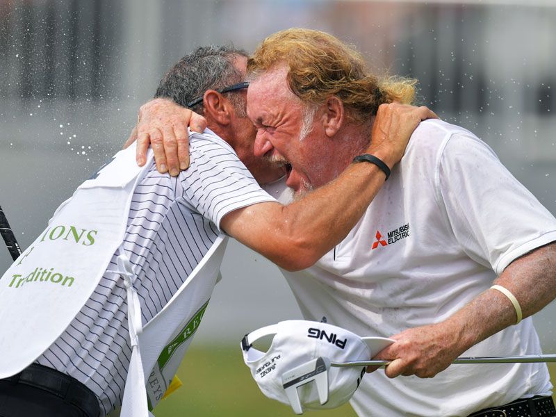 Miguel Angel Jimenez Wins First Senior Major