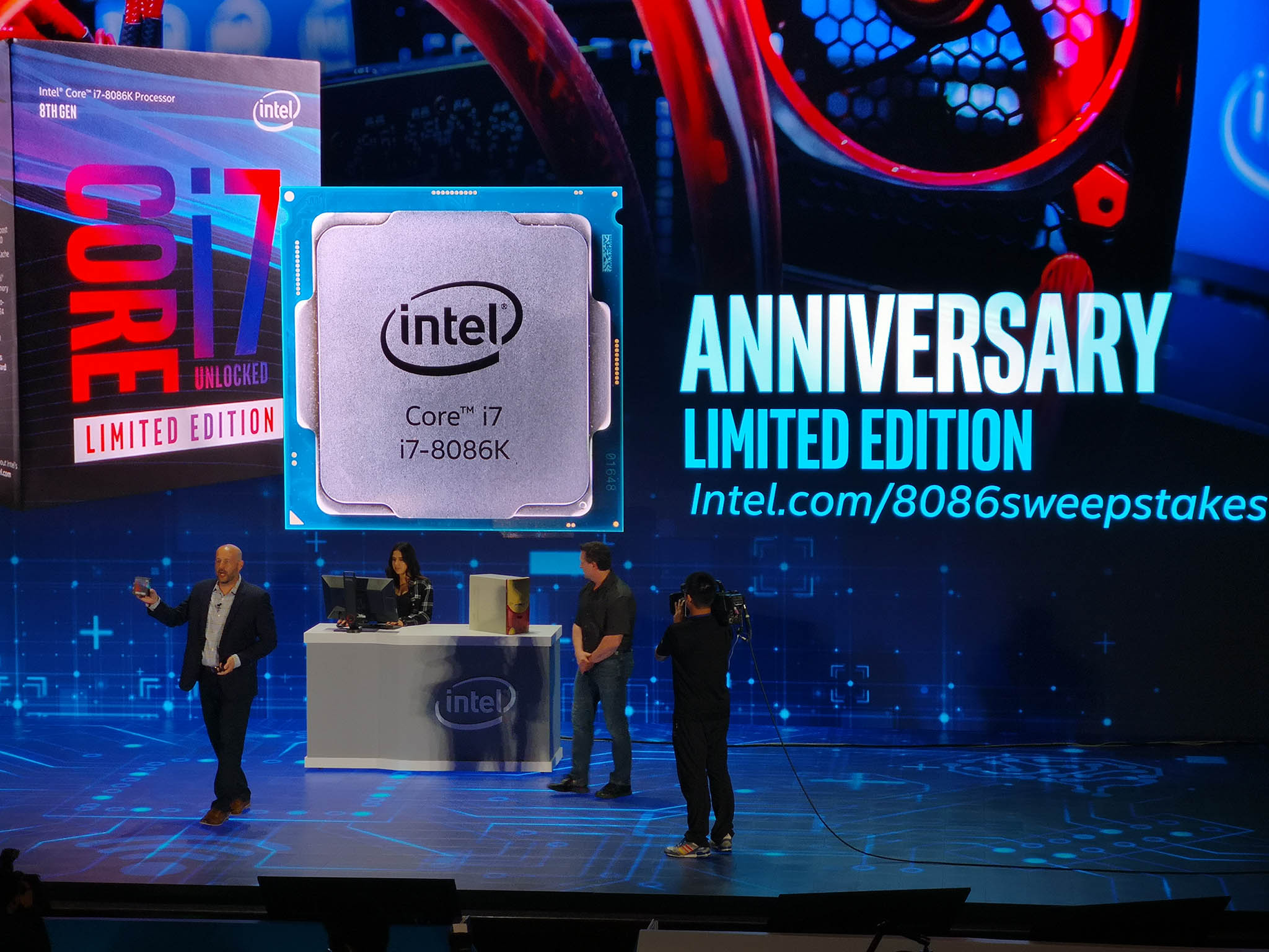 The 5GHz desktop CPU is official: This is the Intel Core i7-8086K