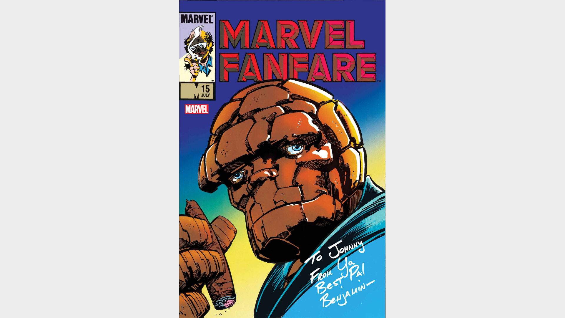 MARVEL FANFARE #15 FACSIMILE EDITION