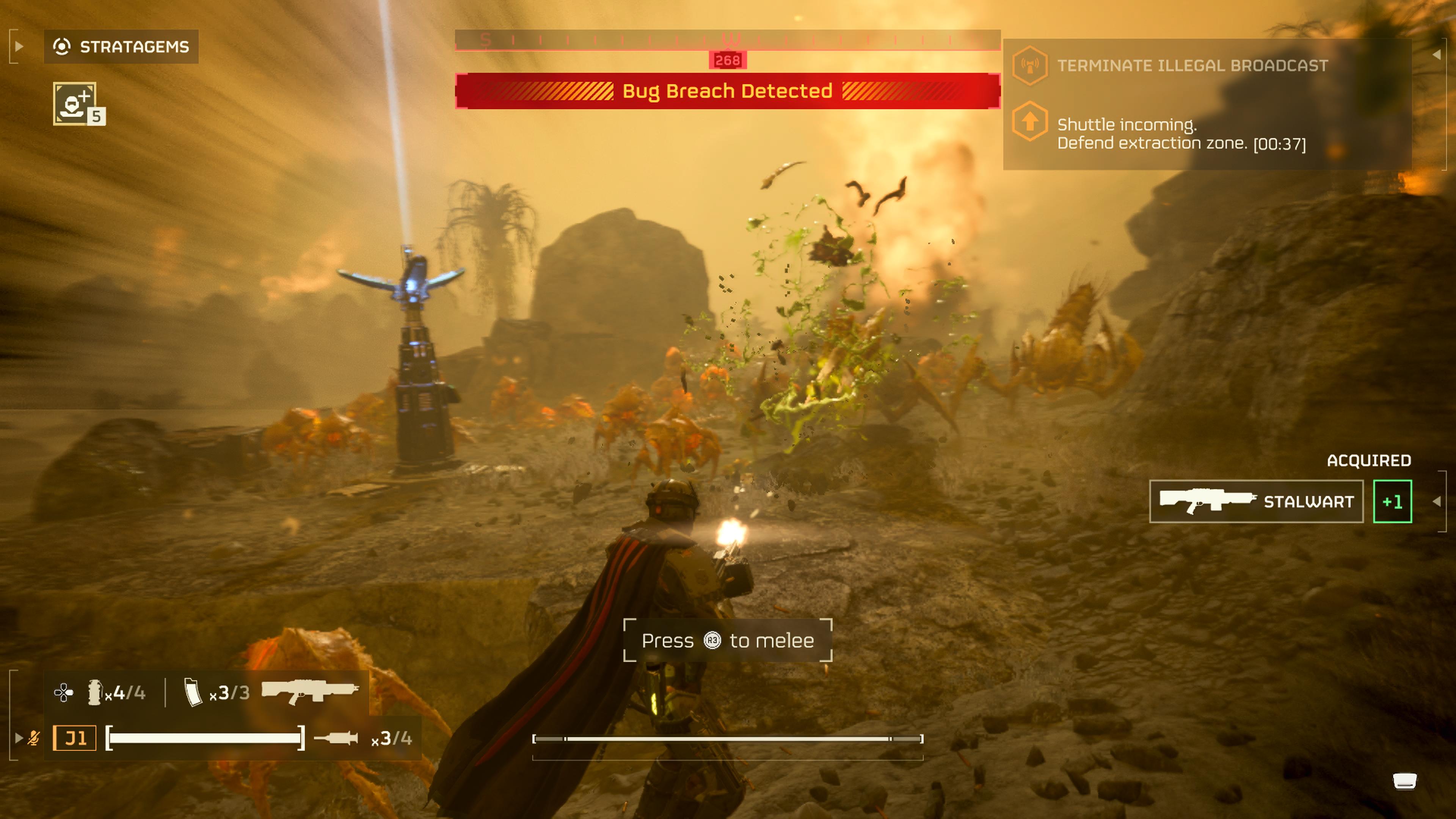 Support Weapons in Helldivers 2