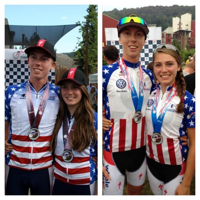 Kate Courtney and Lucas Newcomb