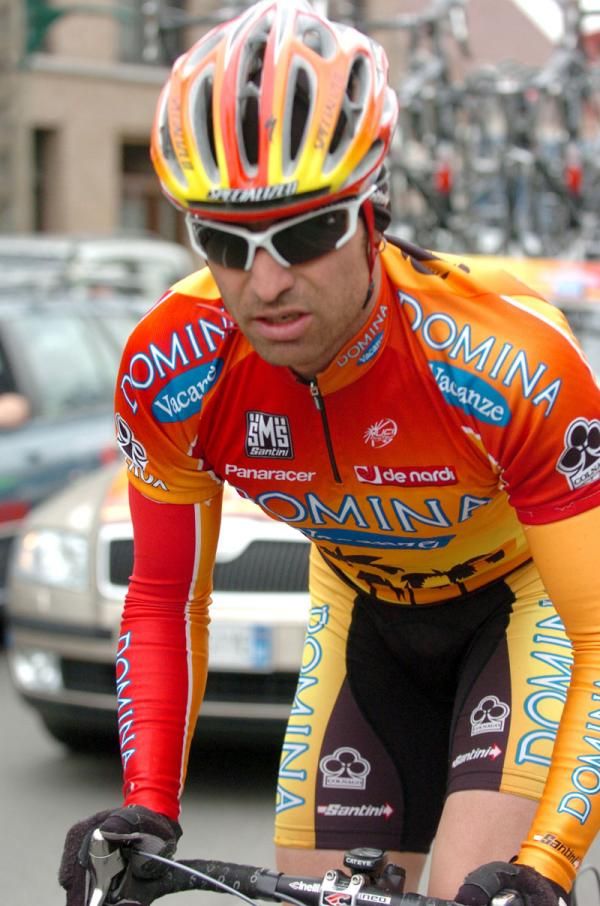 Blast from the past: Ivan Quaranta (Domina Vacanze) in 2005. He didn't finish the race