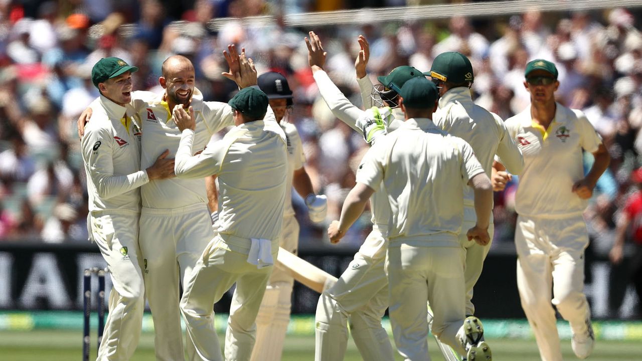 Moeen Ali Nathan Lyon Ashes Adelaide