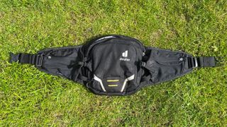 Deuter Pulse 3 hip pack laid out on grass