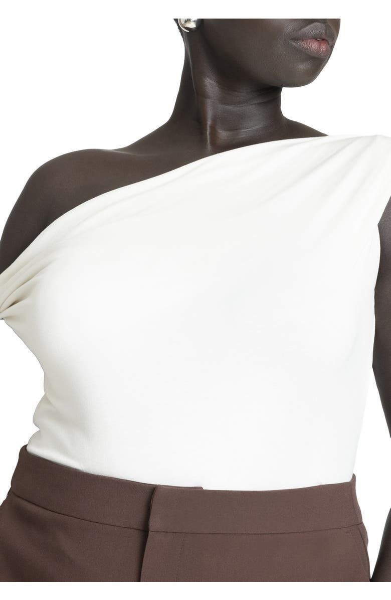 Asym Twist Sleeve Top