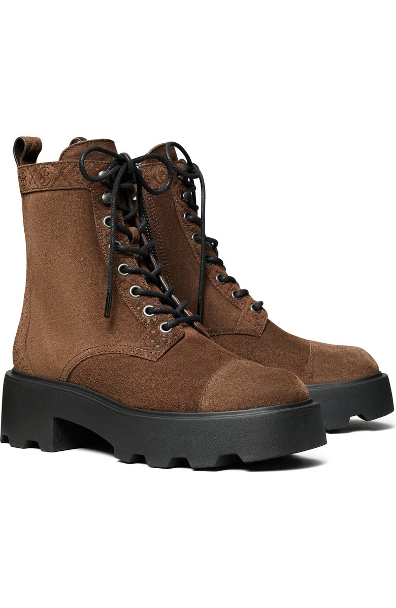 T Monogram Lug Sole Bootie