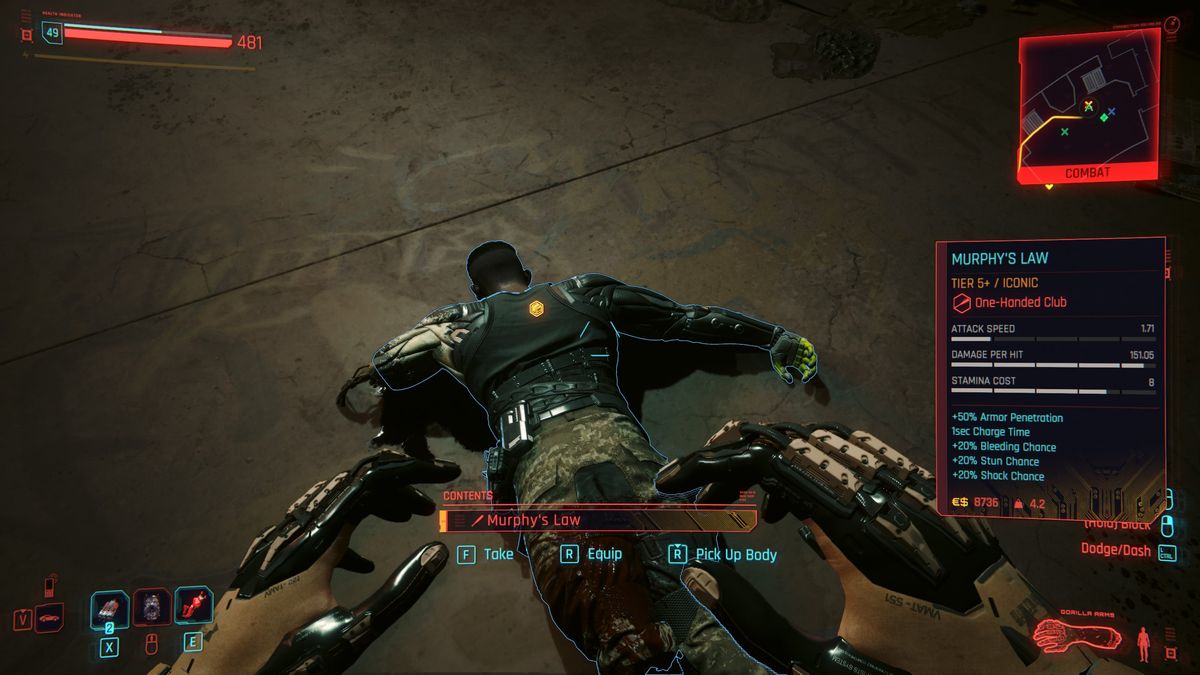 Cyberpunk 2077 Songbird Reed choice - Murphy's Law
