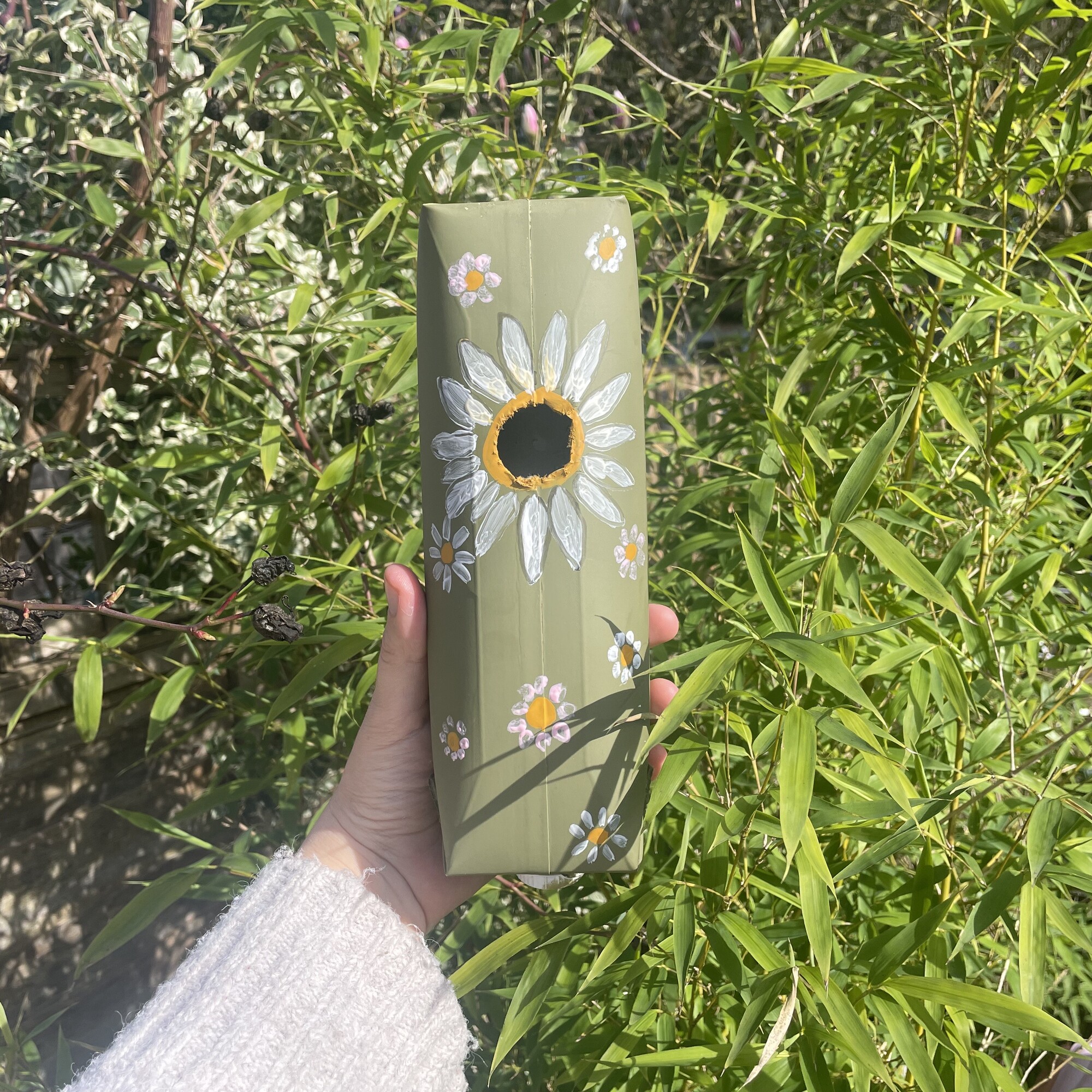 DIY juice carton bird box