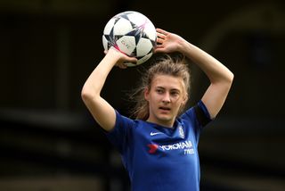 Hannah Blundell has already played three times for the senior England side (Paul Harding/PA).