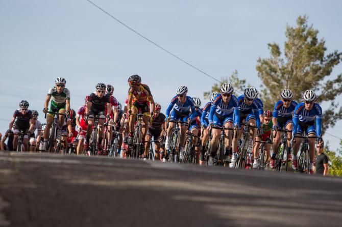 Teams begin to organize at the front.