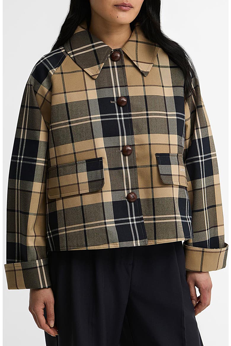 Delilah Checked Showerproof Jacket