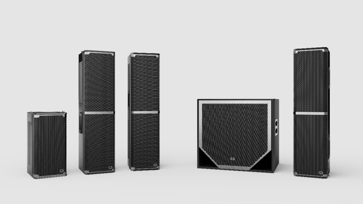 New Renkus-Heinz subwoofers and speakers.