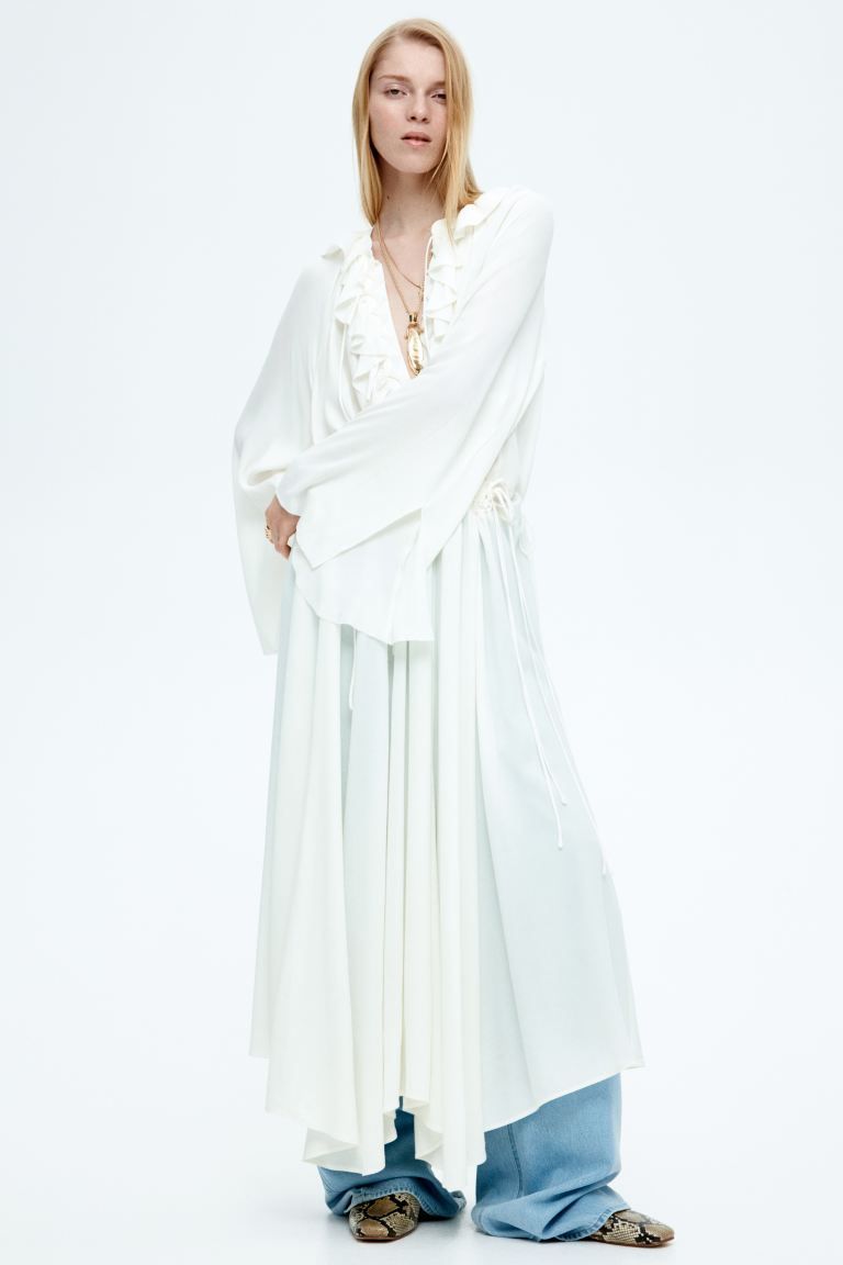 Ruffled Maxi Dress