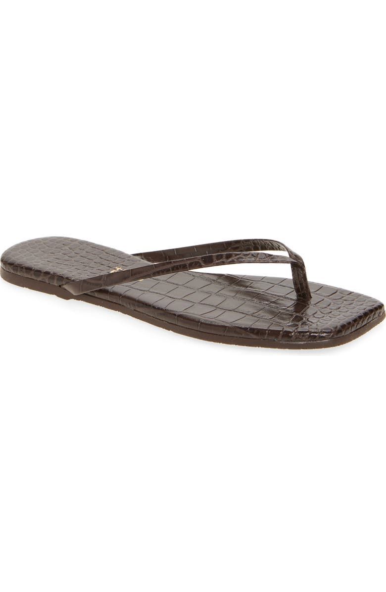 Lily Square Toe Flip Flop