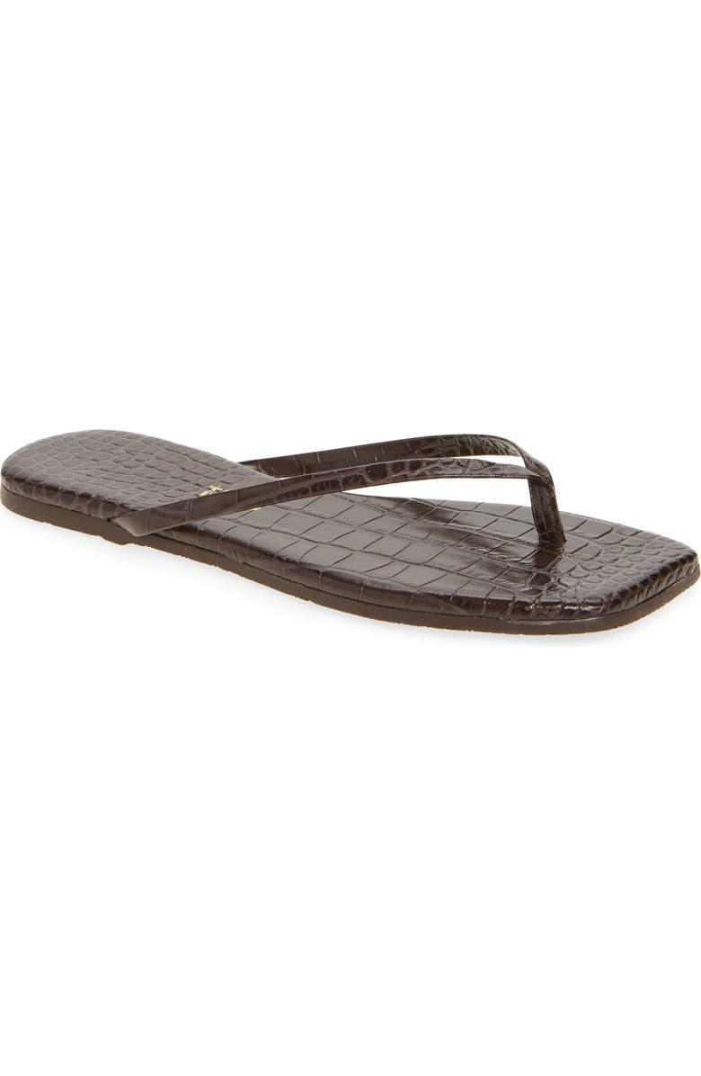 Lily Square Toe Flip Flop