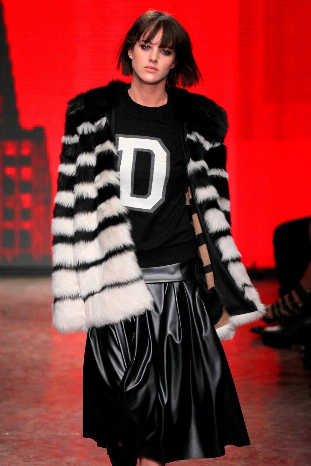 DKNY&#039;s Autumn Winter collection at New York Fashion Week