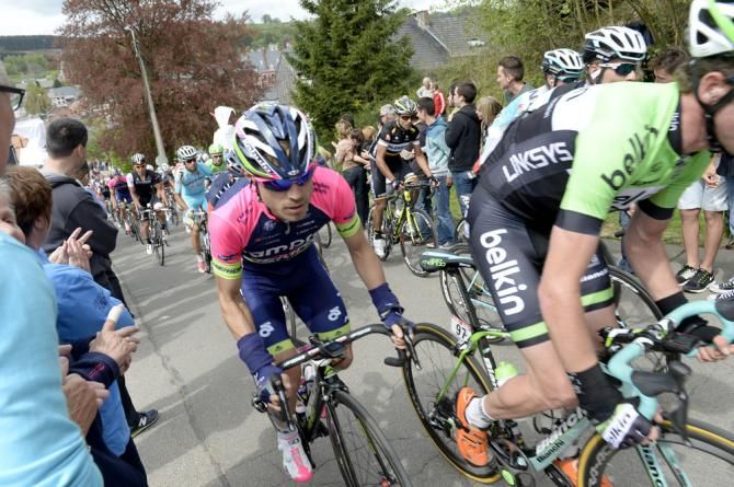 Damiano Cunego had an anonymous day