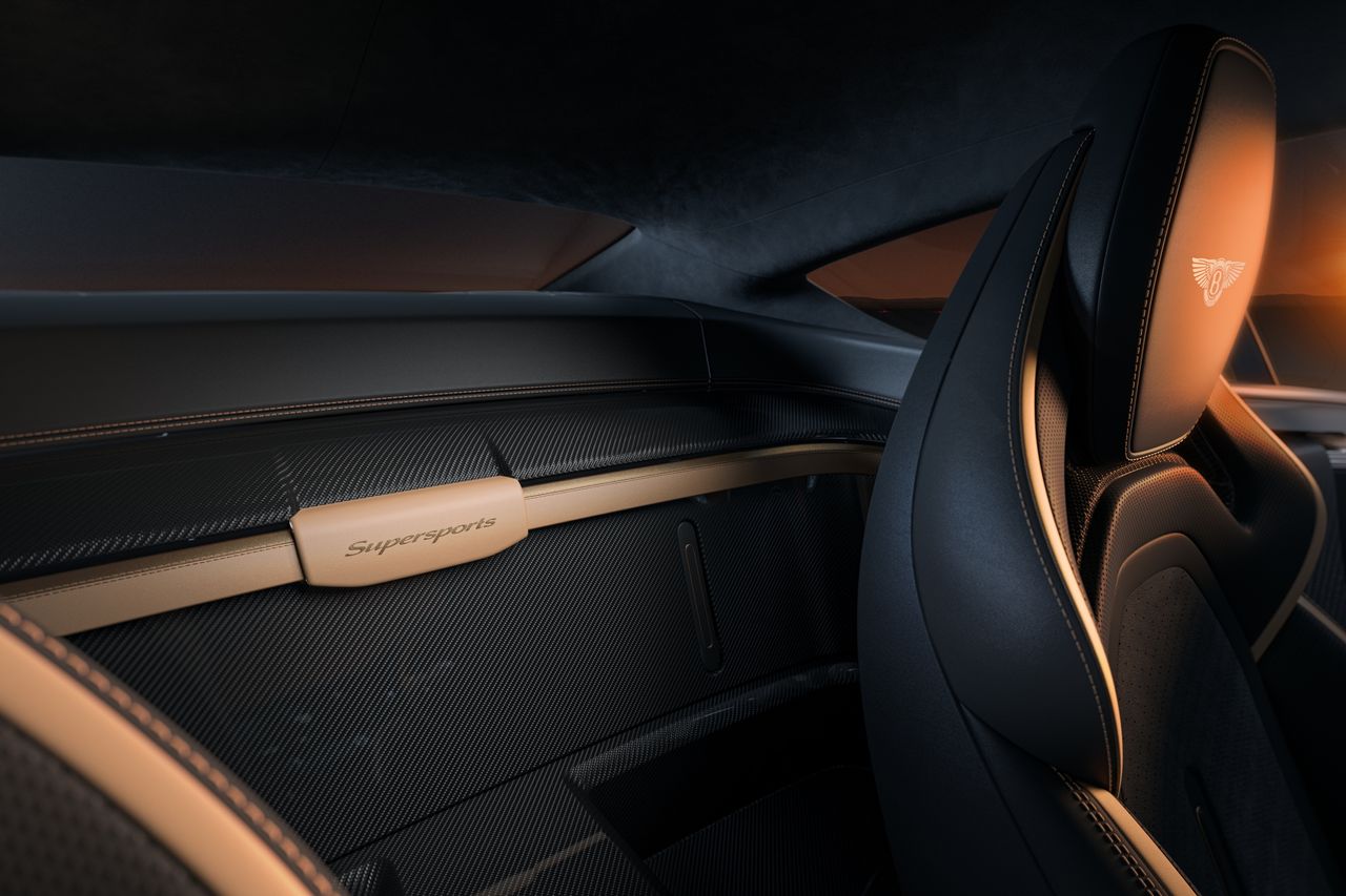 The new Bentley Supersports, looking gothic and cool
