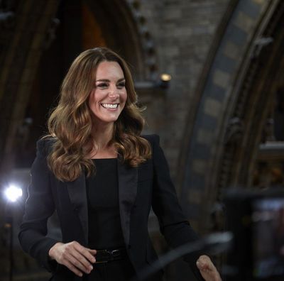 Kate Middleton Stuns in a Black Suit for an Appearance at the Natural History Museum