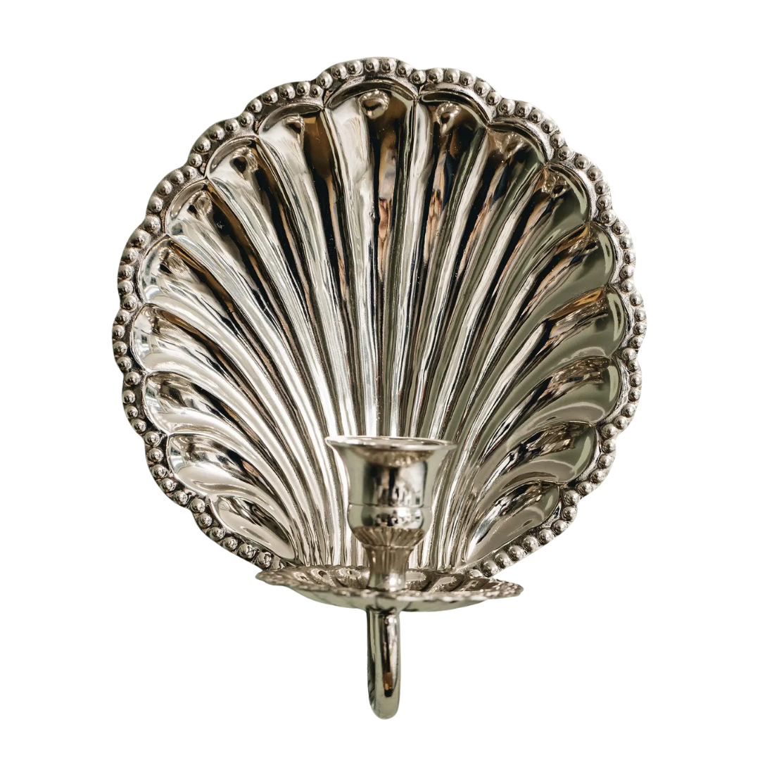 Haatshlip England, Polished Chrome Candle Sconce