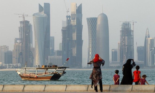 The Doha waterfront