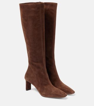 Zenn Suede Knee-High Boots