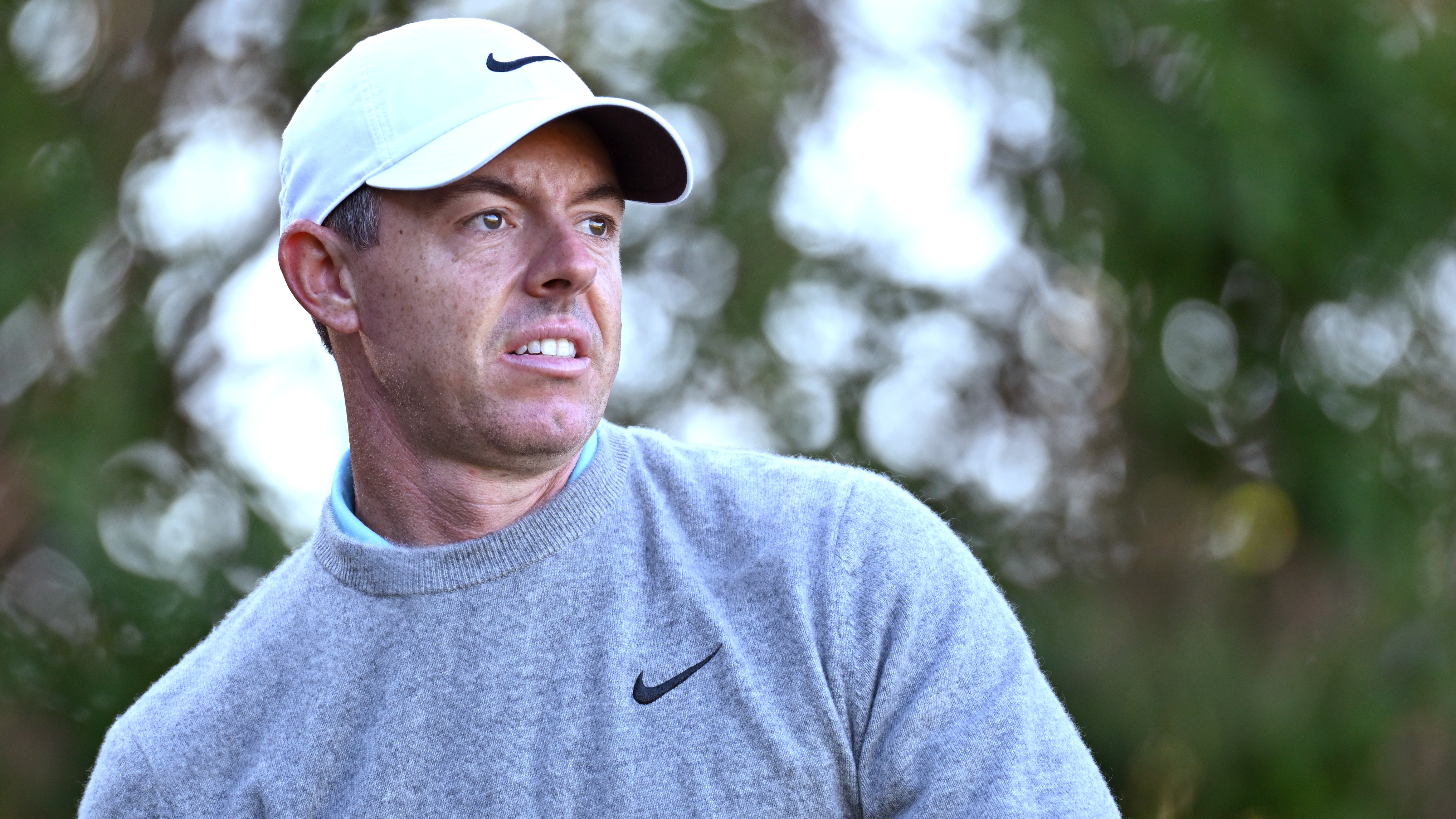 Rory McIlroy of Northern Ireland looks on during a practice round prior to The 154th Open Championship at Royal Birkdale on July 14, 2026 in Southport, England. 