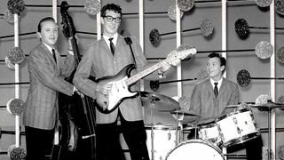 Buddy Holly playing live with The Crickets