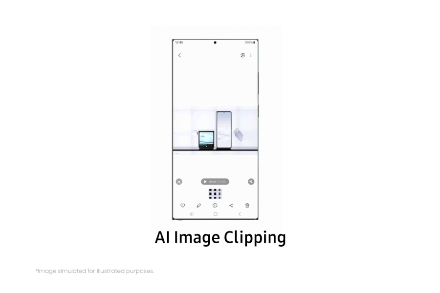 One UI 6 AI Image Clipping tool