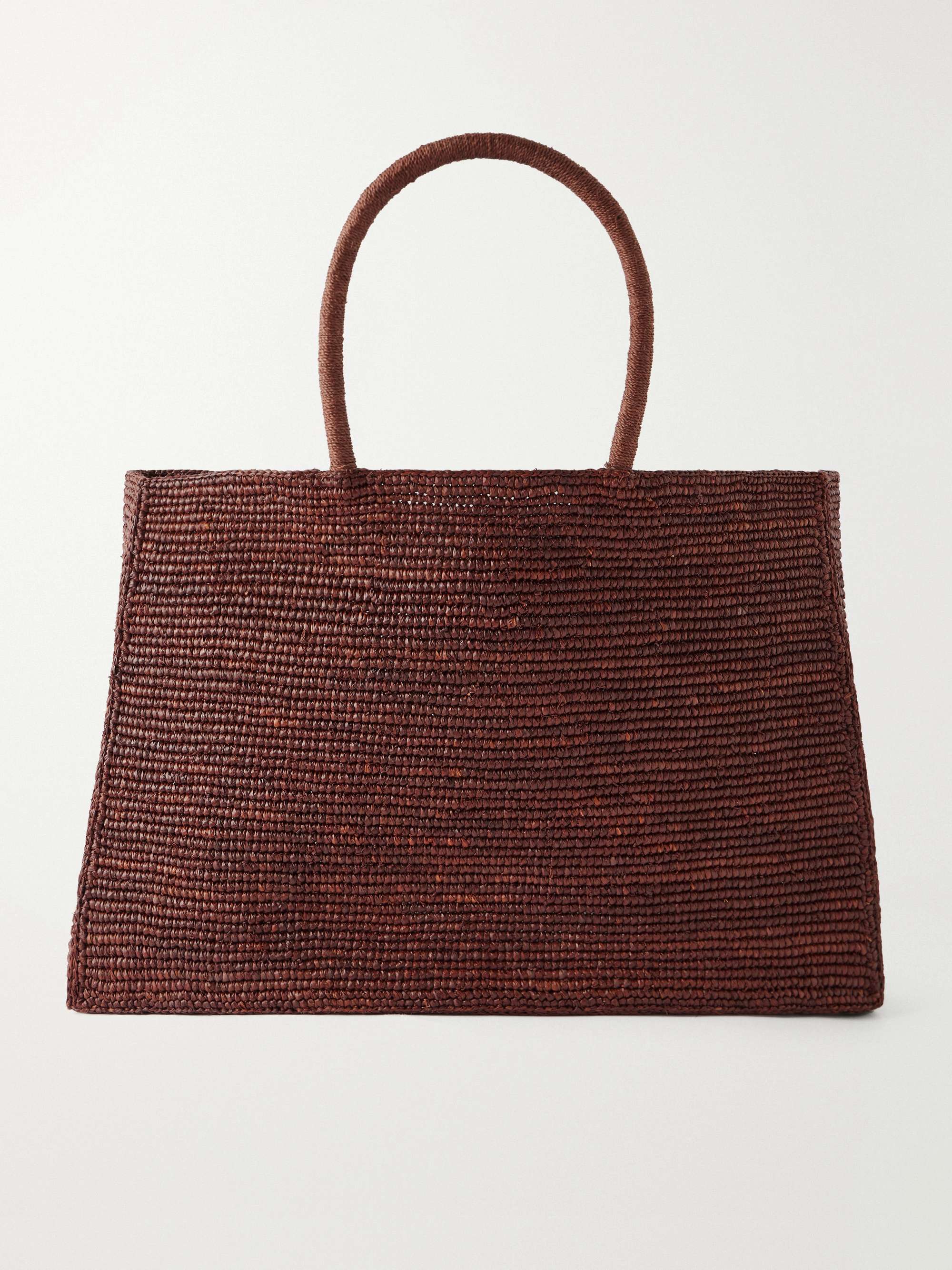 The Charlotte Raffia Tote Bag