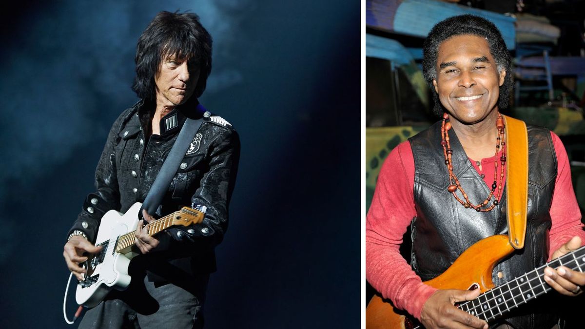 Jeff Beck performs on stage at Royal Albert Hall 