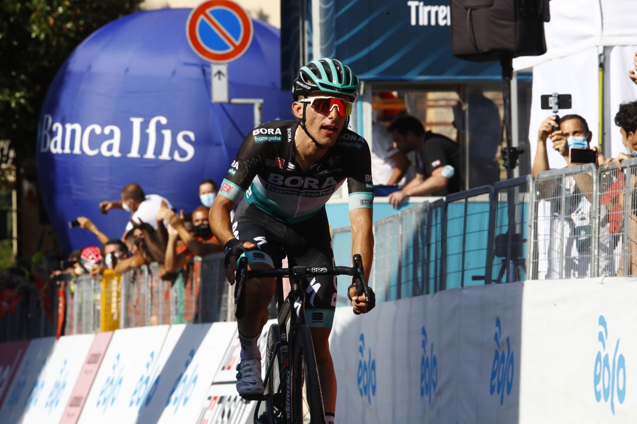 Tirreno Adriatico 2020 55th Edition 3rd stage Follonica Saturnia 217 km 09092020 Rafal Majka POL Bora Hansgrohe photo Roberto BettiniBettiniPhoto2020