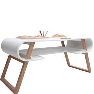 study table with pencil